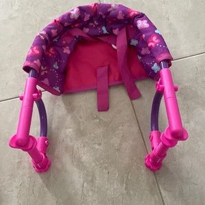 maplelea doll high chair, click to table